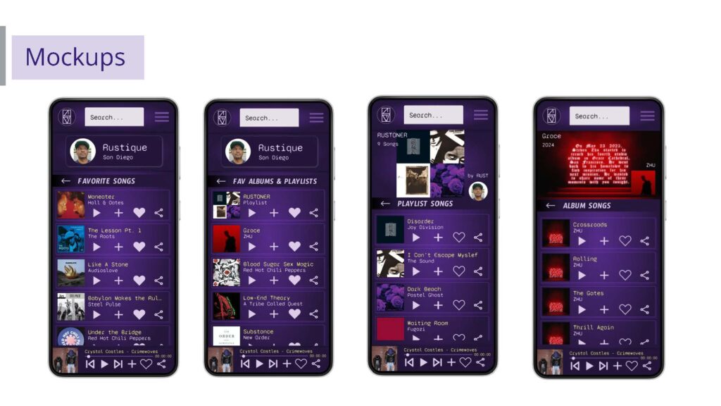 Rustique_Music App Case Study_Slide_24